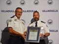 John Samulski and Alex Barrell - Marine Rescue Ulladulla's 50th anniversary celebration