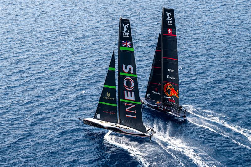 INEOS Britannia Secures Race Win In Dramatic Battle Against Alinghi Red