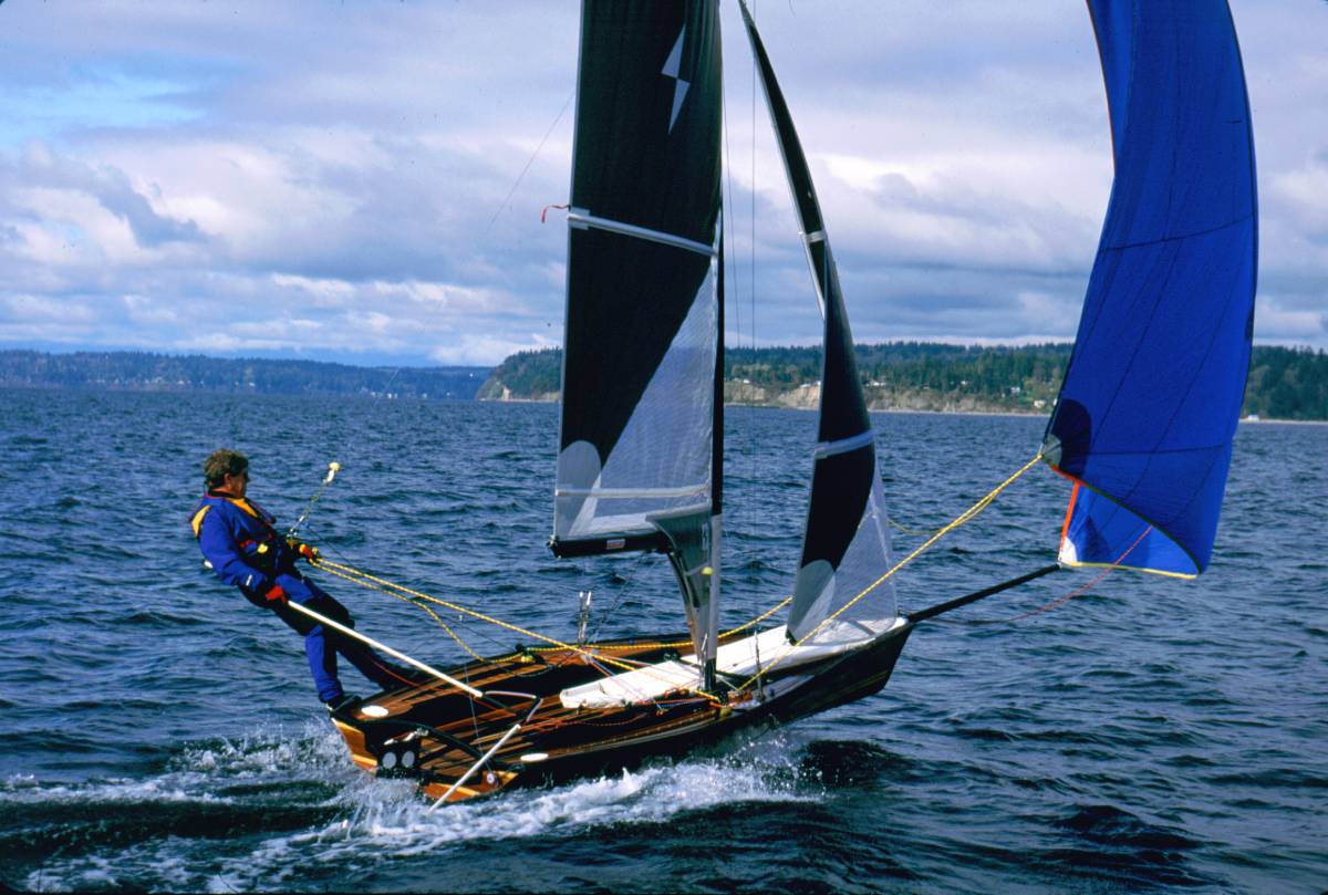 Contender Sailing Dinghy Boat