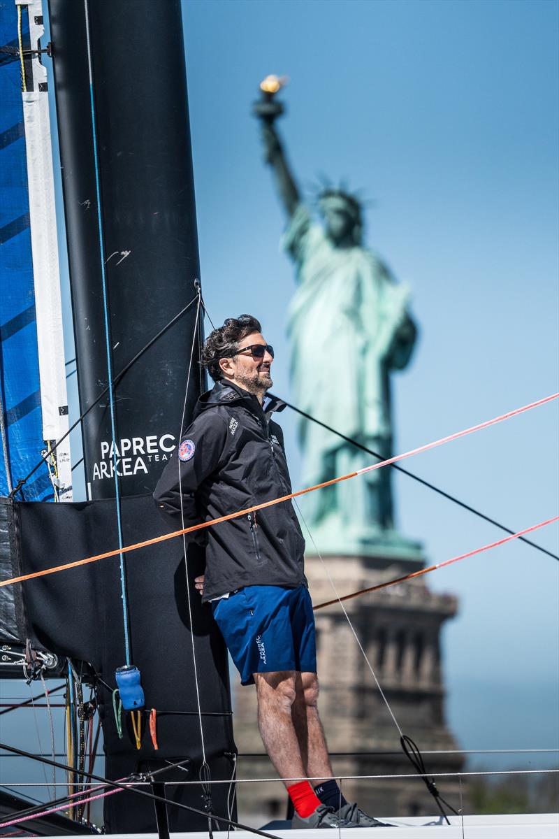 Yoann Richomme on Paprec Arkéa wins the 15th edition of The Transat CIC photo copyright Guillaume Le Corre / polaRYSE / Paprec Arkéa taken at  and featuring the IMOCA class