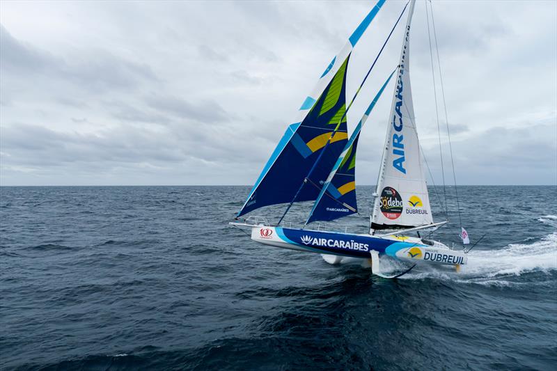 Sébastien Simon on Groupe Dubreuil - Vendée Globe 2024 - photo © Groupe Dubreuil Sailing Team