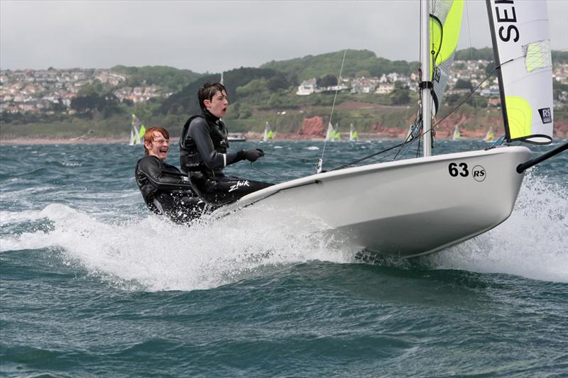 SEKONDA RS Feva Nationals at Torquay photo copyright Digital Images taken at Royal Torbay Yacht Club and featuring the RS Feva class