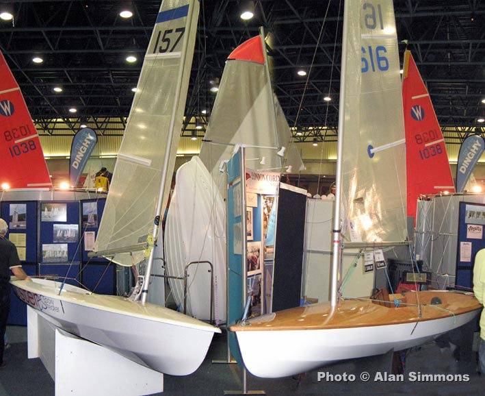  on the Streaker Class Owners' stand at the 2007 Dinghy Sailing Show