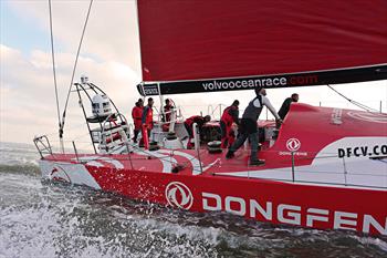 Handover of Volvo Ocean 65 'Dongfeng'