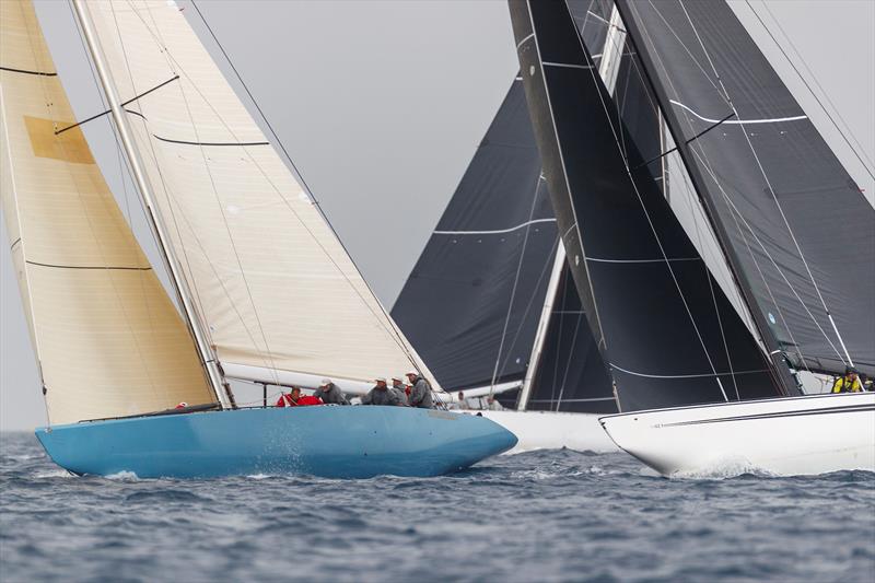 12mR World Championship Porquerolles Day 3 photo copyright Gilles Martin-Raget / YCP taken at Yacht Club de Porquerolles and featuring the 12m class