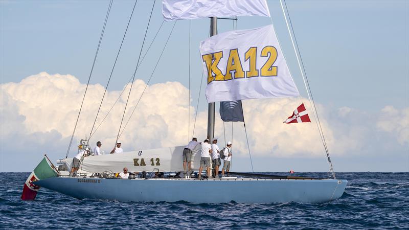 KA12 at the Puig Vela Clàssica Barcelona photo copyright David Maynard / www.alleycatphotographer.com taken at Real Club Nautico de Barcelona and featuring the 12m class