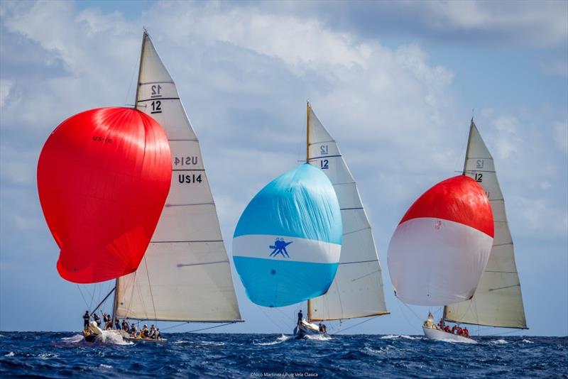 Puig Vela Clàssica Barcelona Regatta Day 3 photo copyright Nico Martinez / MartinezStudio taken at Real Club Nautico de Barcelona and featuring the 12m class