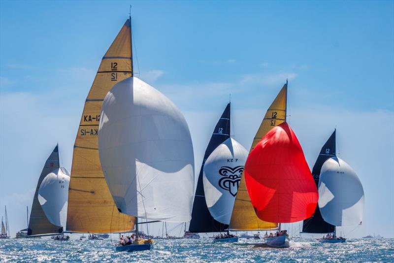 Puig Vela Clàssica Barcelona Regatta Day 4 photo copyright Nico Martinez / MartinezStudio taken at Real Club Nautico de Barcelona and featuring the 12m class