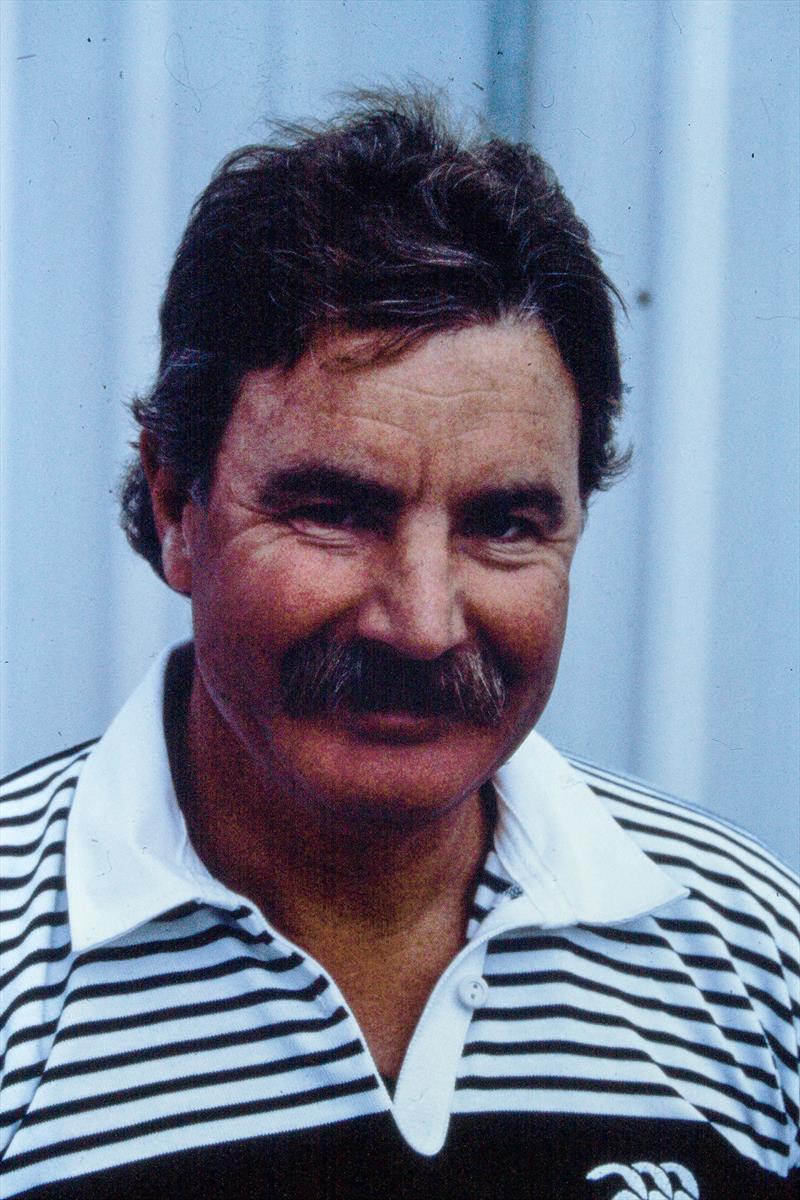 Graeme Woodroffe Skipper - KZ-3 - NZ Challenge - Fremantle  - 1986 photo copyright NZ Challenge taken at Royal New Zealand Yacht Squadron and featuring the 12m class