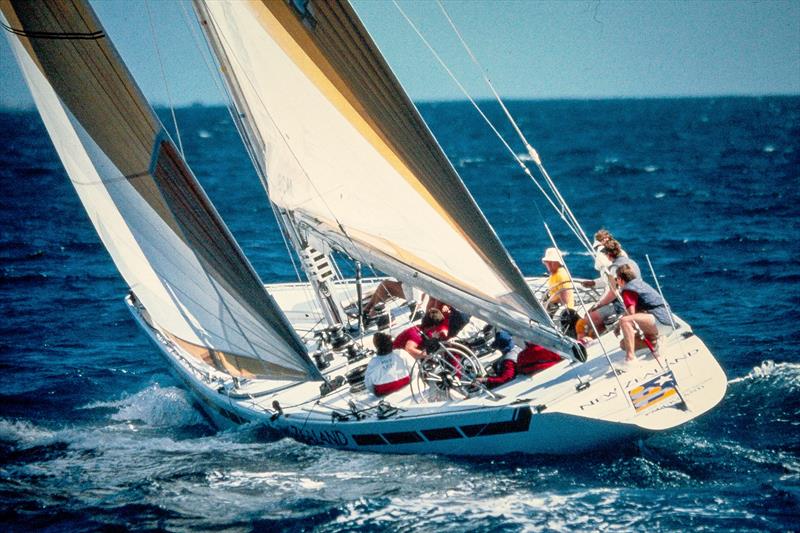 KZ-3 - NZ Challenge - Fremantle  - 1986 photo copyright NZ Challenge taken at Royal New Zealand Yacht Squadron and featuring the 12m class