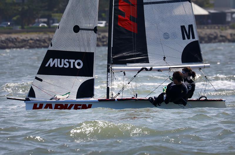 13ft skiff nationals Heidi Batest helming Harken - photo © Promocean Media