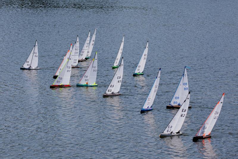 MYA Scottish District IOM Travellers event 1 at Forfar Loch photo copyright Steve Menhinick taken at Tayside Radio Sailing Club and featuring the One Metre class