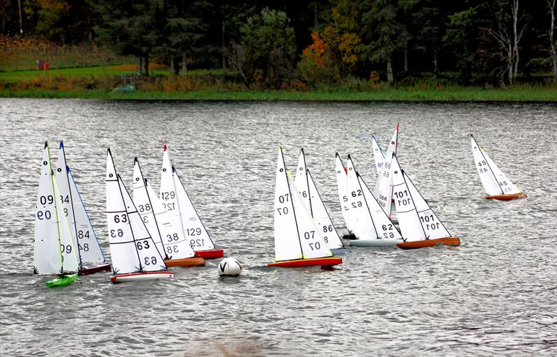 2024 MYA Scottish District IOM Championship 1 at Forfar Loch photo copyright Bill Odger taken at  and featuring the One Metre class