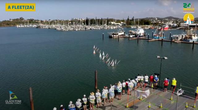 International One Metre World Championships in Gladstone, Australia Day 1 photo copyright IOM Worlds taken at  and featuring the One Metre class