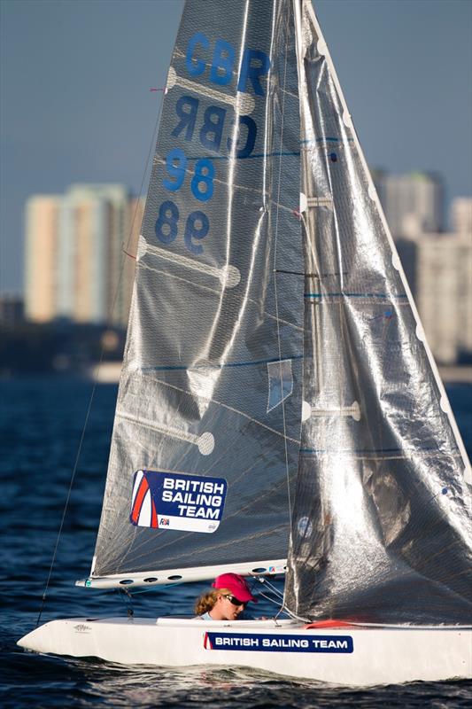 ISAF Sailing World Cup Miami day 2 photo copyright Richard Langdon / Ocean Images taken at Coconut Grove Sailing Club and featuring the 2.4m class