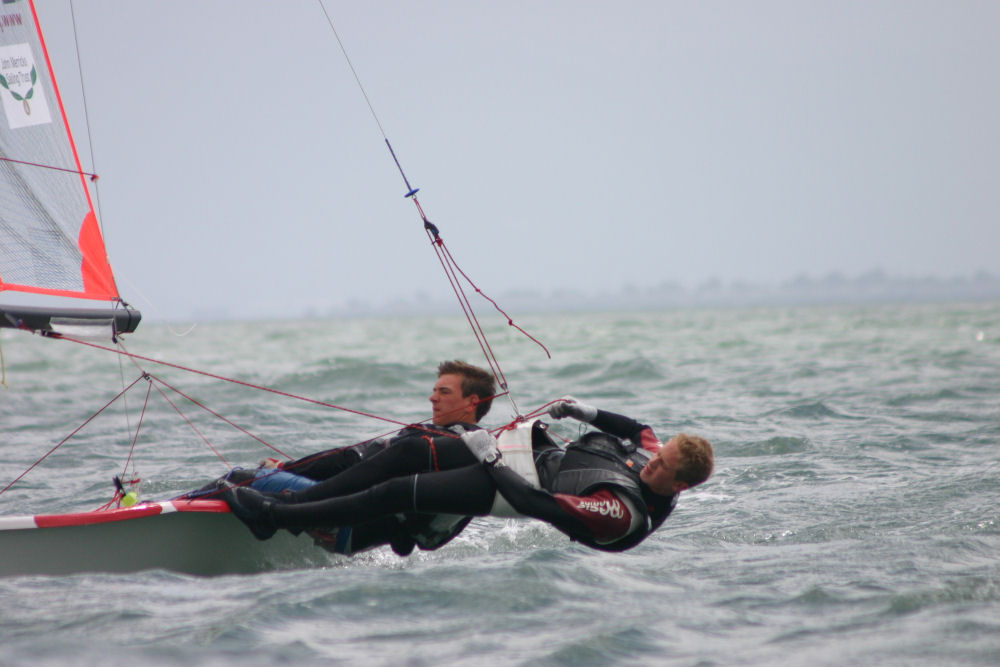 Action from the 29er worlds at San Francisco photo copyright 29er Class Association taken at  and featuring the 29er class