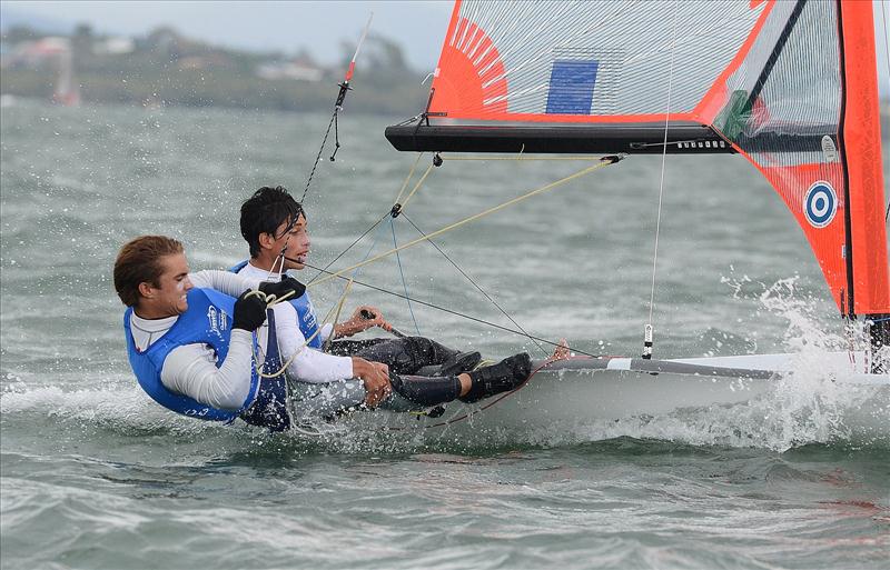 Australian 29er nationals day 3 photo copyright Peta Bowden / www.petaphotographics.com taken at Royal Queensland Yacht Squadron and featuring the 29er class