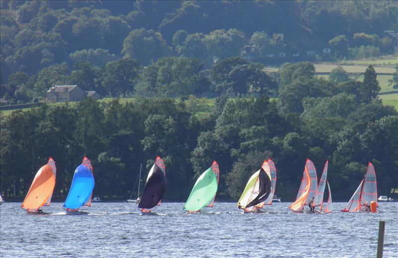 Harken 29er Grand Prix at Ullswater photo copyright Trudi Loveridge taken at Ullswater Yacht Club and featuring the 29er class