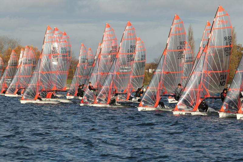 29ers during the Ovington Inlands photo copyright Thom Touw / www.thomtouw.com taken at Grafham Water Sailing Club and featuring the 29er class