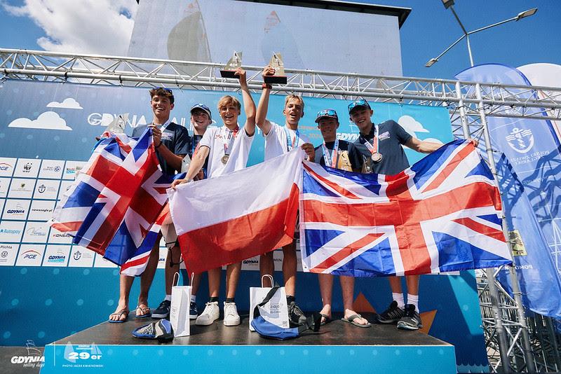 2024 29er European Championships at Gdynia, Poland Prize Giving - photo © International 29er Class