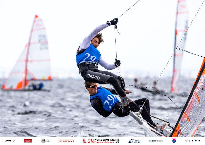 2024 29er World Championships Day 5 - photo © Kristian Joos / www.sailing.pics