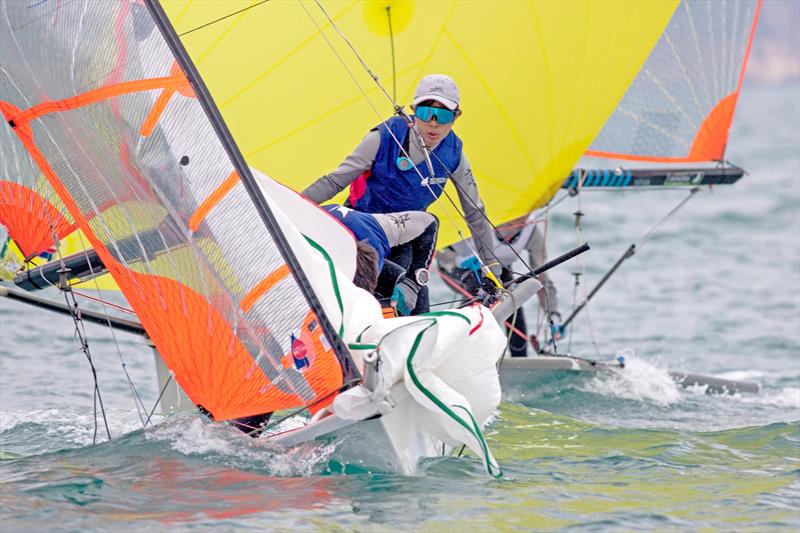 Sun Hung Kai & Co. Hong Kong Race Week 2025 day 1 photo copyright RHKYC / Guy Nowell taken at Royal Hong Kong Yacht Club and featuring the 29er class