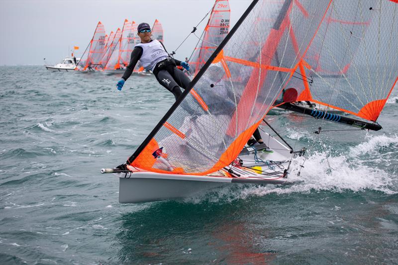 Sun Hung Kai & Co. Hong Kong Race Week 2025 day 1 photo copyright RHKYC / Guy Nowell taken at Royal Hong Kong Yacht Club and featuring the 29er class