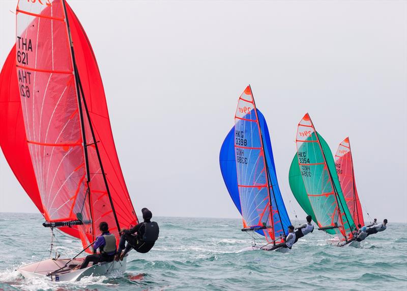 Sun Hung Kai & Co. Hong Kong Race Week 2025 - Day 3 photo copyright RHKYC / Guy Nowell taken at Royal Hong Kong Yacht Club and featuring the 29er class