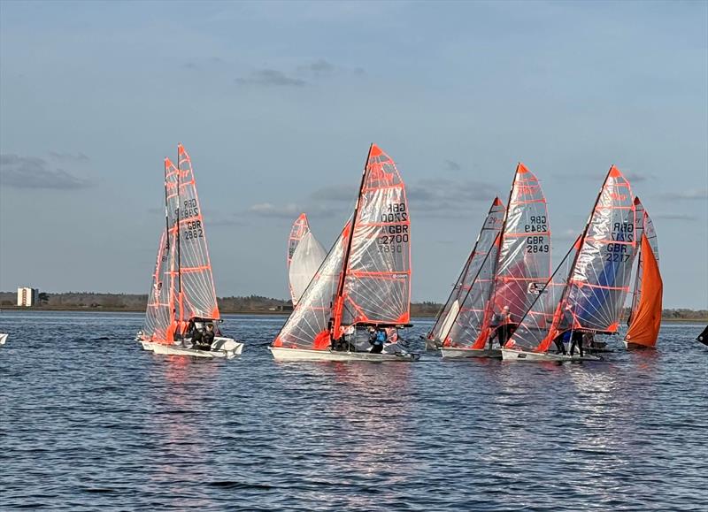 29er GP4 at Datchet Water photo copyright 29er Class Association taken at Datchet Water Sailing Club and featuring the 29er class