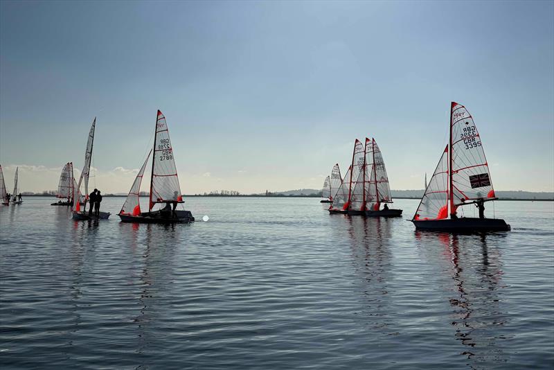 29er GP4 at Datchet Water photo copyright 29er Class Association taken at Datchet Water Sailing Club and featuring the 29er class