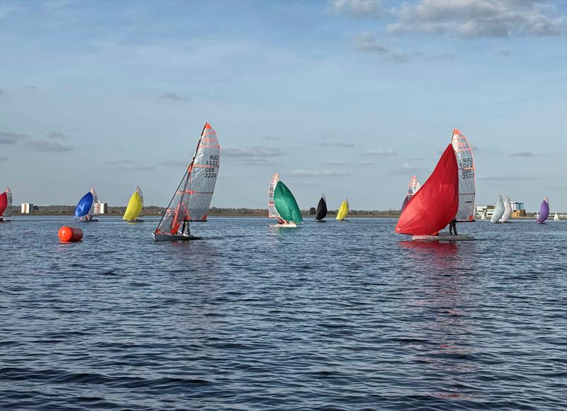 29er GP4 at Datchet Water photo copyright 29er Class Association taken at Datchet Water Sailing Club and featuring the 29er class