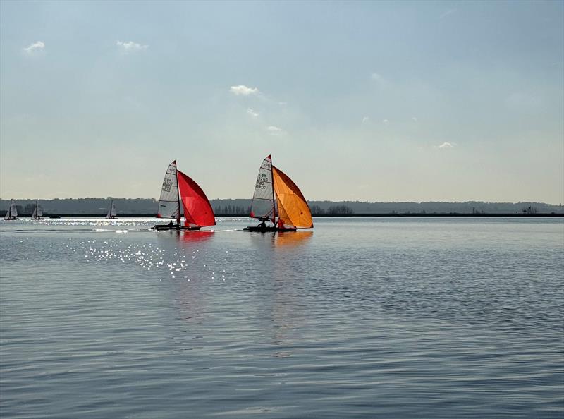 29er GP4 at Datchet Water photo copyright 29er Class Association taken at Datchet Water Sailing Club and featuring the 29er class