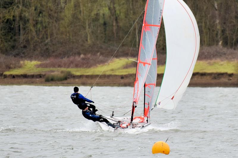 Daniel Hebditch and Seb Robb during the Icicle Series at Bough Beech - photo © James Maynard