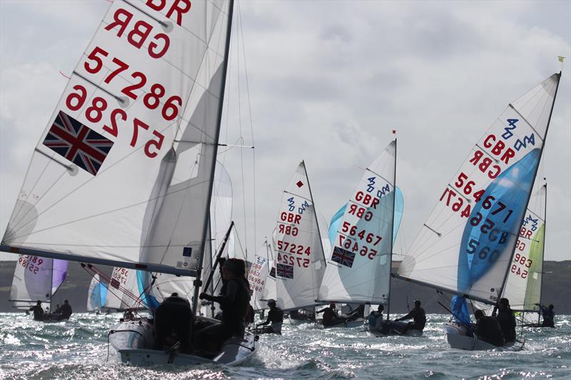 Sunshine during the 420 British Nationals at Dale Yacht Club photo copyright Jon Cawthorne taken at Dale Yacht Club and featuring the 420 class