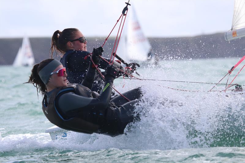 Brayshay & Greenfield during the 420 British Nationals at Dale Yacht Club photo copyright Jon Cawthorne taken at Dale Yacht Club and featuring the 420 class