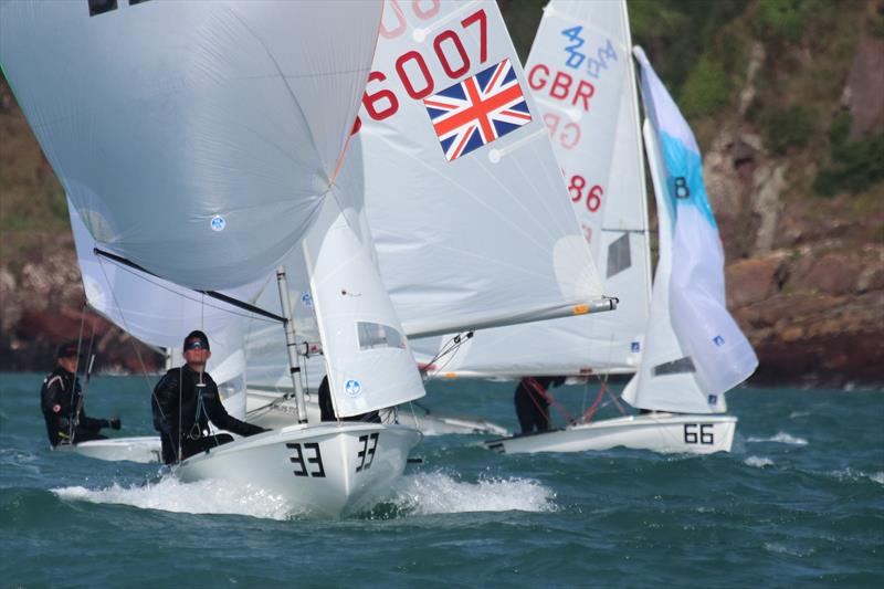 Epstein & Howard during the 420 British Nationals at Dale Yacht Club photo copyright Jon Cawthorne taken at Dale Yacht Club and featuring the 420 class