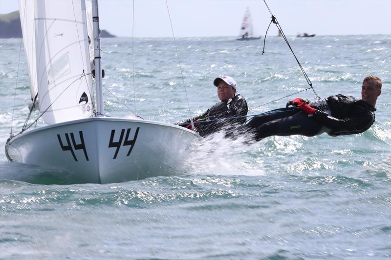 Wade & Valentine during the 420 British Nationals at Dale Yacht Club photo copyright Jon Cawthorne taken at Dale Yacht Club and featuring the 420 class