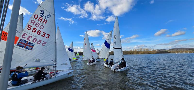 Bough Beech Sailing Club Youth Icicle Series - photo © Sarah Seddon