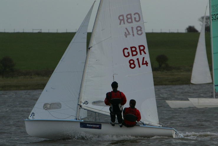 Action from the Eskimo Pursuit Race at Blackpool & Fleetwood Yacht Club photo copyright Dave Walker / www.davewalkerphotography.com taken at  and featuring the 470 class