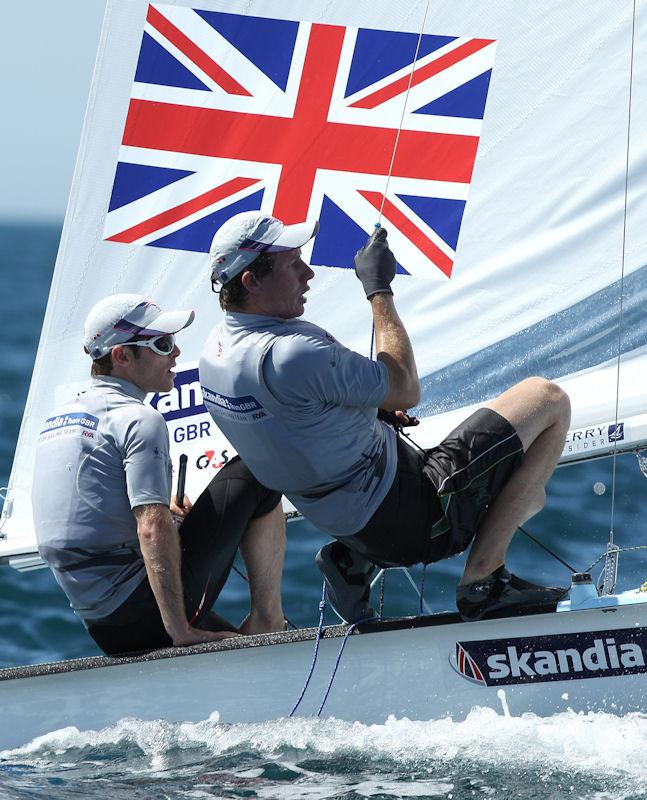 Men's 470 worlds at Perth 2011 day 1 photo copyright Richard Langdon / Ocean Images taken at  and featuring the 470 class