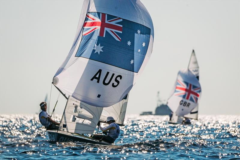 Nia Jerwood and Conor Nicholas - photo © Sailing Energy