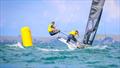 Seb Menzies and George Lee Rush - 49er - Day 3 - Oceanbridge Sail Auckland 2025 - March 2, 2025