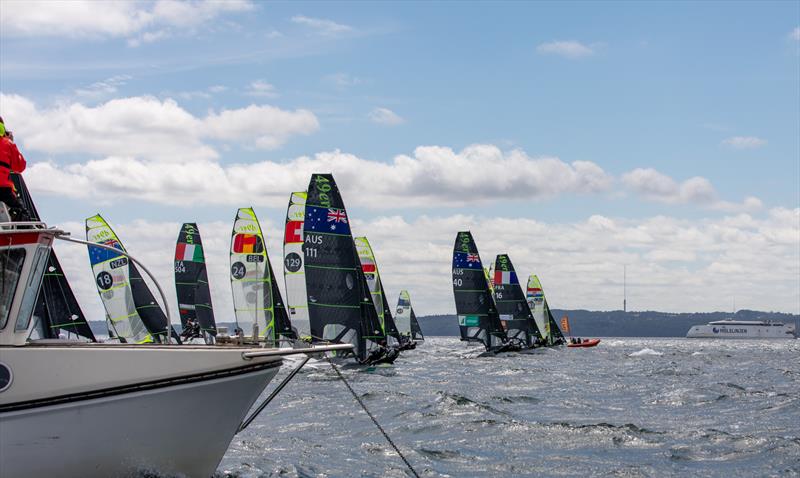 49er - Day 4 - European Championships - Aarhus, Denmark - July 2022 - photo © Peter Brogger