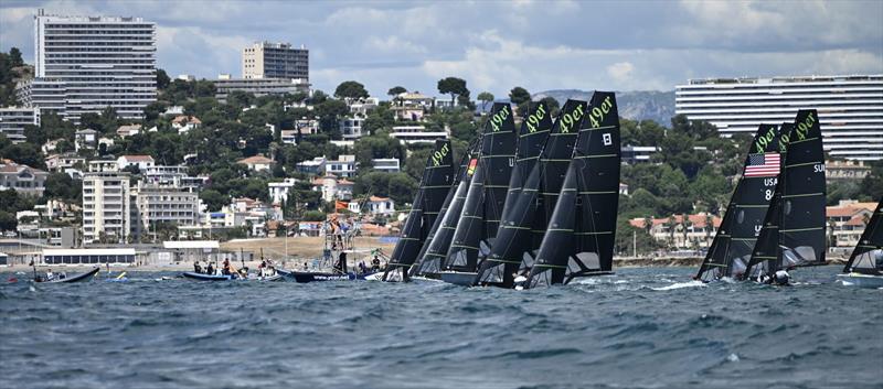 YCPR Magic Regatta photo copyright chris13@photography taken at Yachting Club De La Pointe Rouge and featuring the 49er class