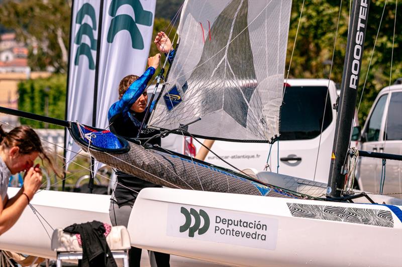 49er, 49erFX and Nacra 17 Junior Worlds in Galicia - photo © 49er and Nacra 17 Sailing