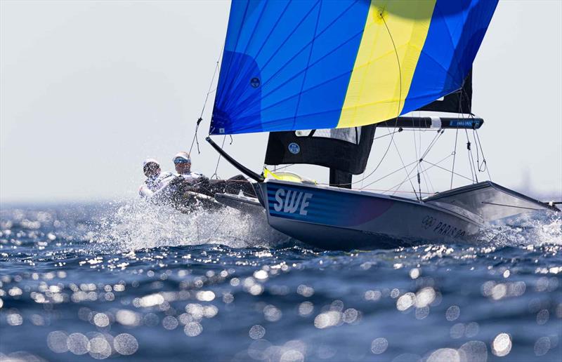 Bobeck and Netzler (SWE) will be hard to beat when the wind blows in strong - photo © World Sailing / Lloyd Images