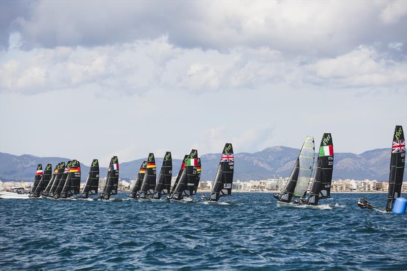 Mallorca Sailing Center Regatta photo copyright Bernardí Bibiloni taken at Real Club Náutico de Palma and featuring the 49er class