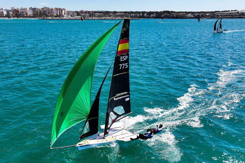 Brothers Martín & Jaime Wizner (ESP), 49er - photo © Sailing Energy / Trofeo Princesa Sofía Mallorca