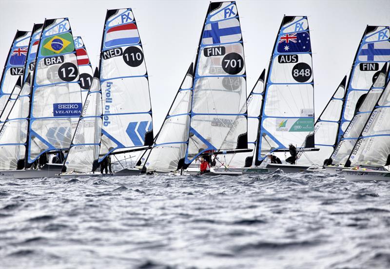 2013 SEIKO 49er & 49erFX World Championships Day 5 - photo © Christophe Launay / <a target=