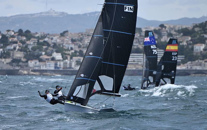 YCPR Magic Regatta photo copyright chris13@photography taken at Yachting Club De La Pointe Rouge and featuring the 49er FX class